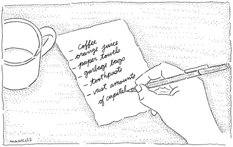 Bob Mankoff - Grocery list