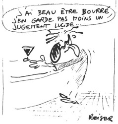 Reiser - Bourré mais lucide