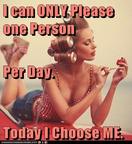 Today I choose me