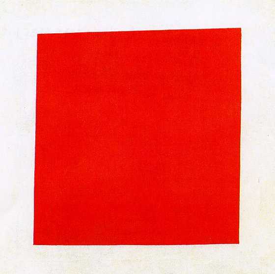 Malevitch, Carré rouge, 1915.