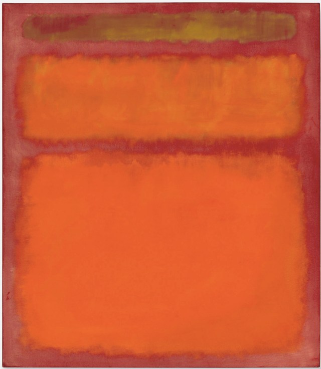 Orange Red Yellow, Mark Rothko