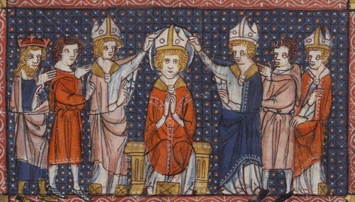 Réunion d'hommes mitrés