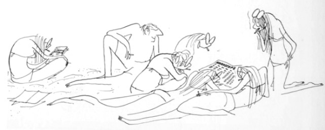 Le kif total. Par Sempé.