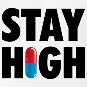 drole-stay-high-happy-party-drogue-eleve-pilule-tee-shirts-t-shirt-premium-homme